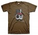 English Gent Carlos Moustache T-Shirt by Grimm Clothing
