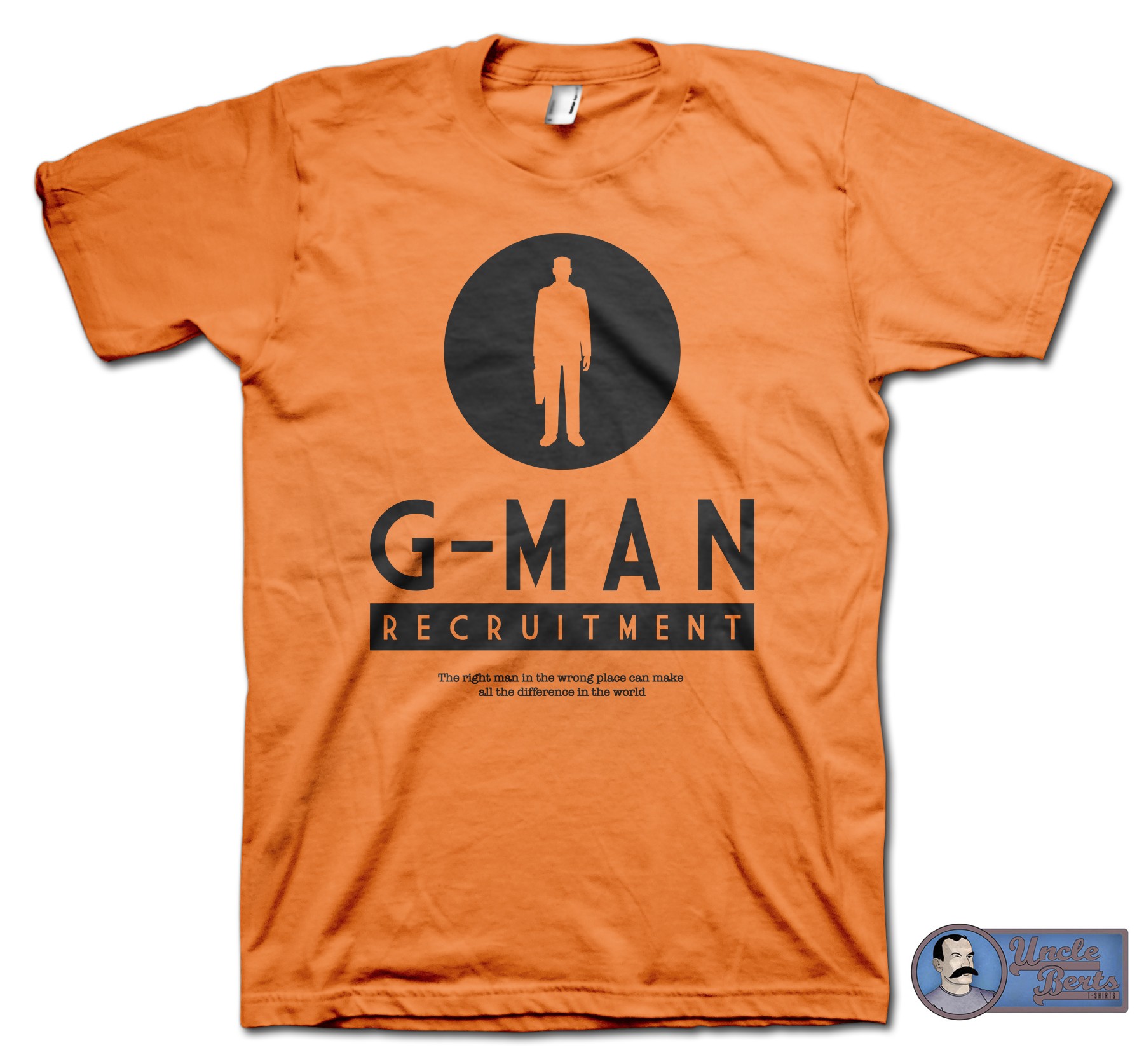 G-Man Recruitment T-Shirt - inspired by the Half Life series