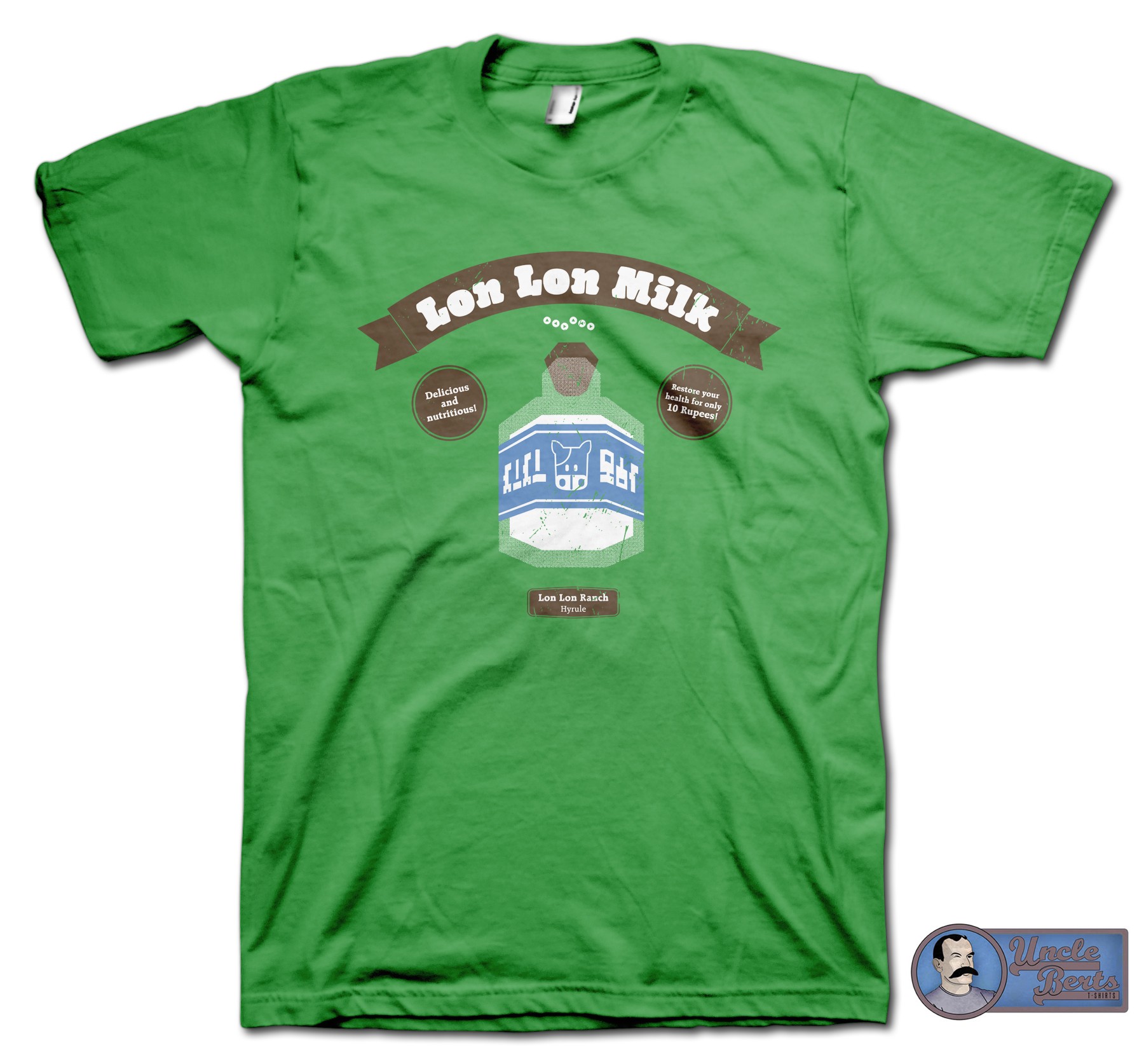 Lon Lon Milk T-Shirt - inspired by the Legend of Zelda series