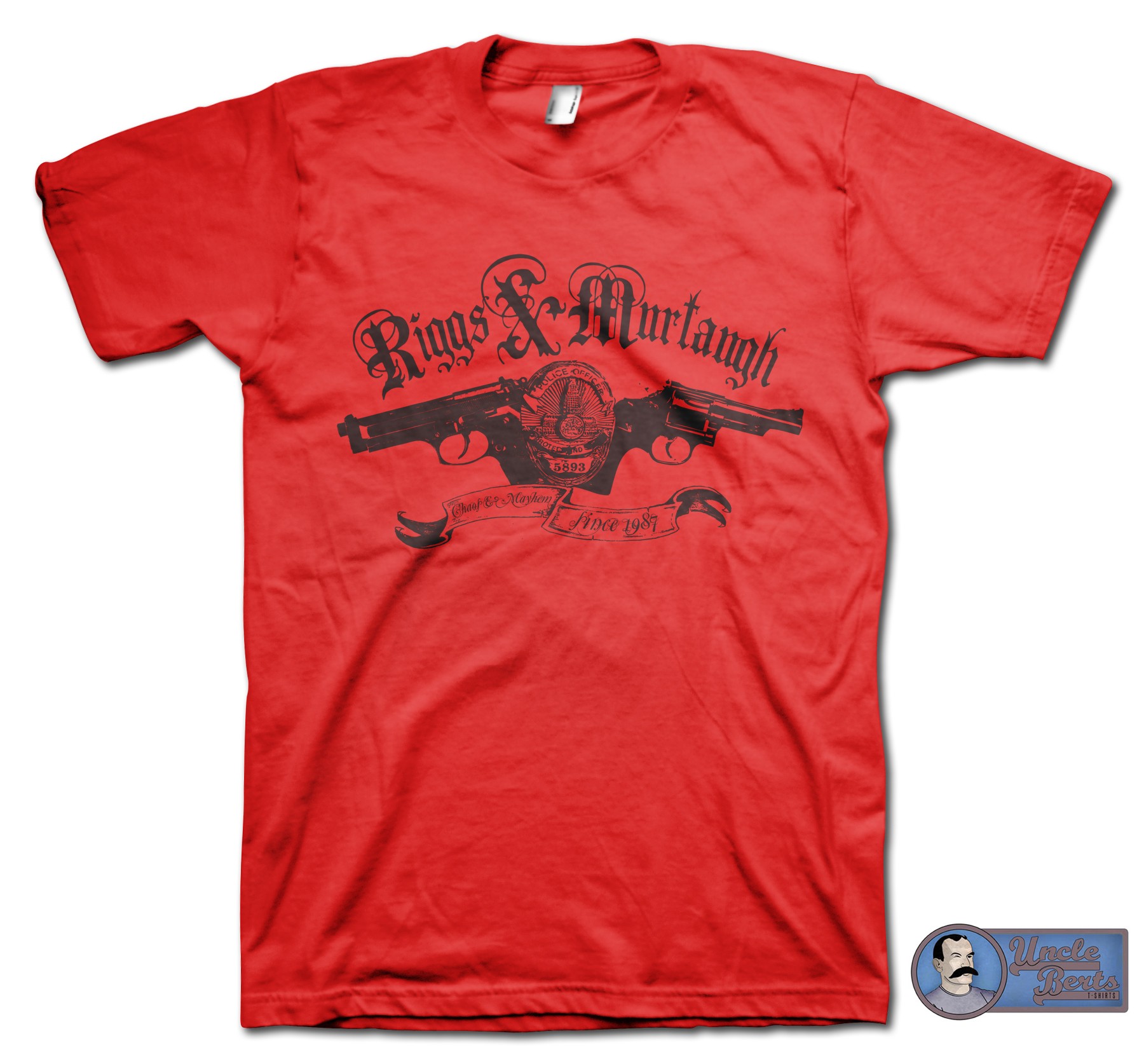 Leathal Weapon (1975) inspired Riggs & Murtaugh T-Shirt