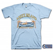 JAWS (1974) Inspired Amity Island T-Shirt